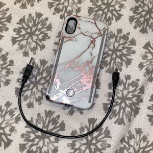 LuMee iPhone X case